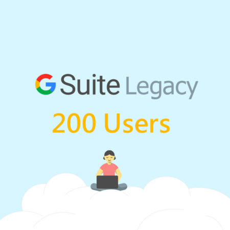 200 User Google Apps Standard Edition Account