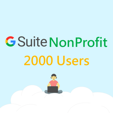 2,000 User Google Apps Non Profit Account