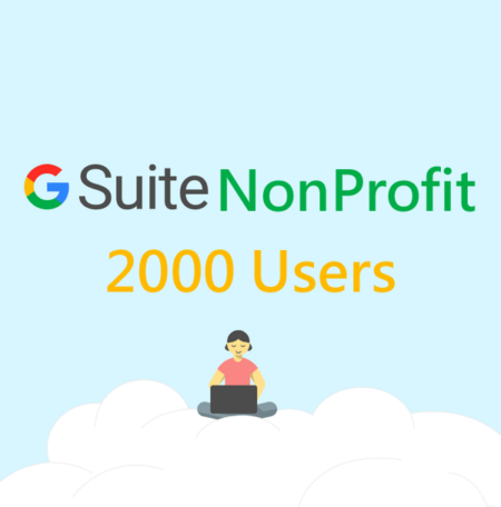 2,000 User Google Apps Non Profit Account