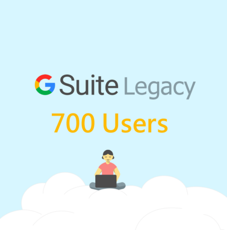 700 User Google Apps Standard Edition Account