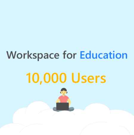 10000 users google workspace for education account