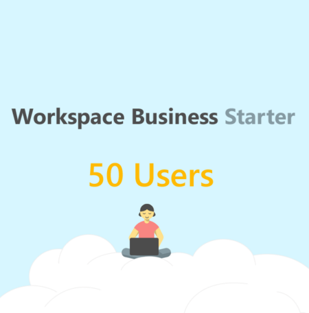 50 users google workspace business starter account 50 users.